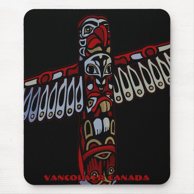 Tapis De Souris Canada Mousepad Souvenir Personnalisé Canada Cadea (Devant)