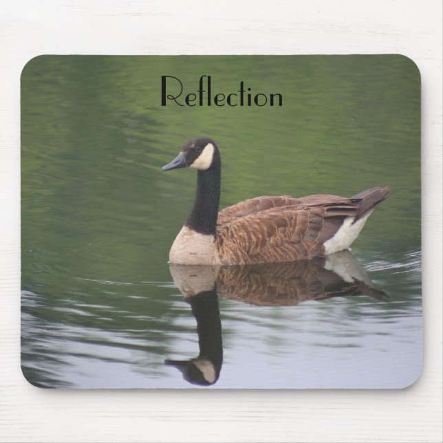 Tapis De Souris Canada Oie Reflection Inspiration Mousepad (Devant)