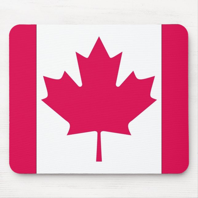 Tapis De Souris Canadian Flag (Devant)