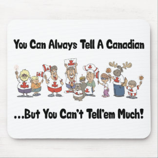 Tapis De Souris Canadien drôle