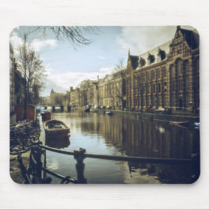 Tapis De Souris Canal d'Amsterdam