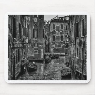 Tapis De Souris Canal de bateau de Venise en italie