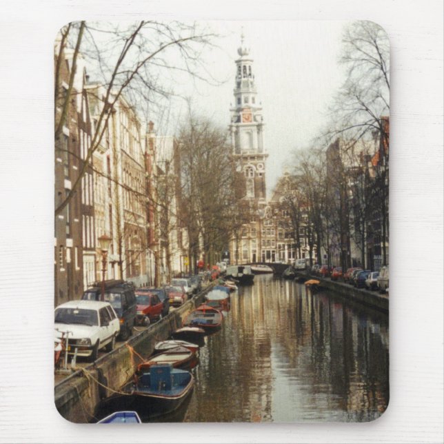 Tapis De Souris Canal Mousepad d'Amsterdam (Devant)