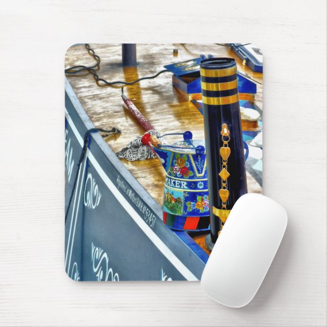 TAPIS DE SOURIS CANAL NARROWBOAT (Avec souris)