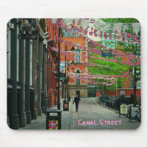 Tapis De Souris Canal Street, Manchester Mouse Mat