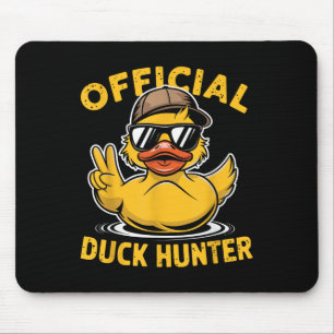 Tapis De Souris Canard Amusant Équipage de Chasse de Bateau de Cro