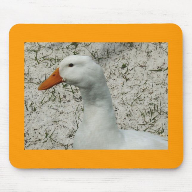Tapis De Souris Canard blanc mignon (Devant)