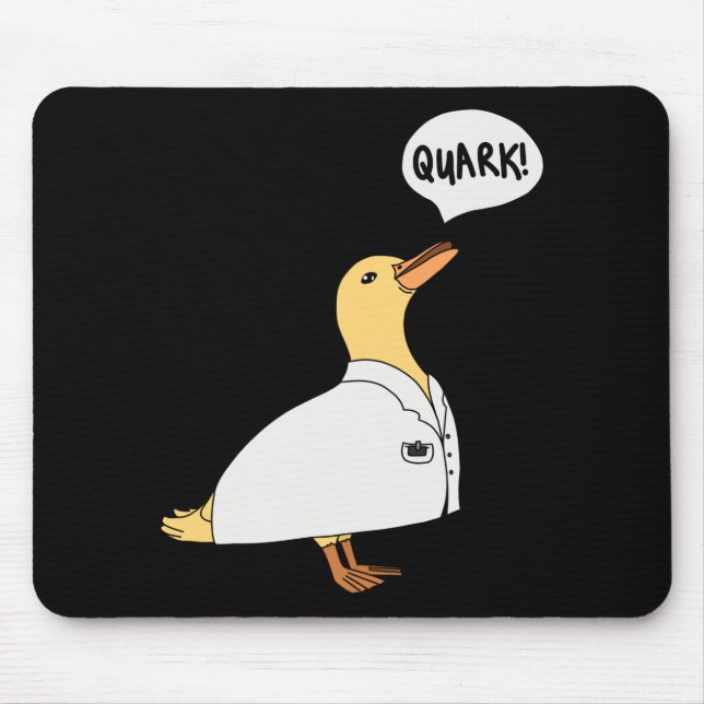 Tapis De Souris Canard de physique (Devant)