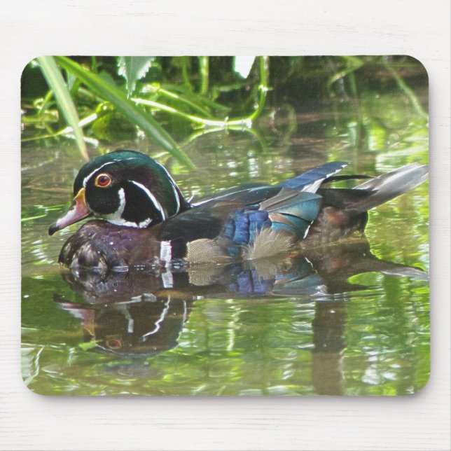 Tapis De Souris Canard en bois (Devant)