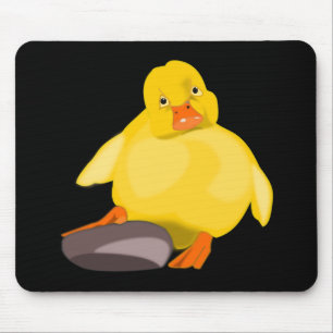 Tapis De Souris Canard jaune mignon