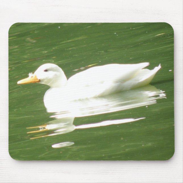 Tapis De Souris Canard sur l'eau Mousepad (Devant)