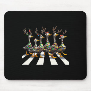 Tapis De Souris Canards de Noël Mignons Animaux Noëls Canards
