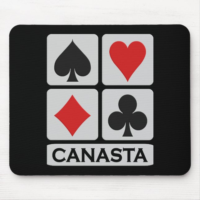 Tapis De Souris Canasta mousepad (Devant)