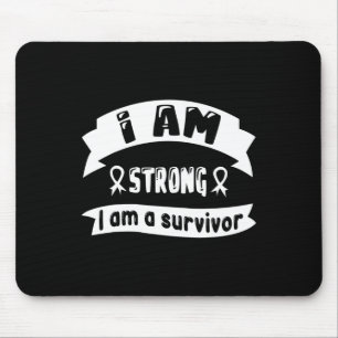 Tapis De Souris Cancer Du Pancréas Je Suis Fort Je Suis Survivant