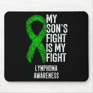 Tapis De Souris Cancer du sang Le combat de mon fils est mon comba