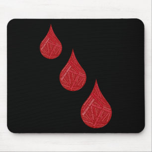 Tapis De Souris Cancer du sang Sensibilisation au cancer du sang