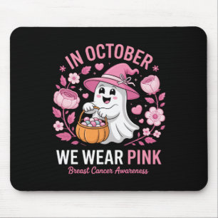 Tapis De Souris Cancer Du Sein Femmes Halloween En Octobre Nous Po