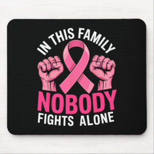 Tapis De Souris Cancer du sein Soutien du ruban rose Cancer du sei