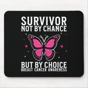 Tapis De Souris Cancer du sein Survivant Sensibilisation au cancer