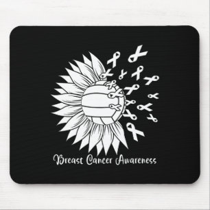 Tapis De Souris Cancer du sein Volleybyll Maman Grand-mère rose Ru