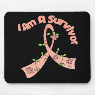 Tapis De Souris Cancer utérin Je Suis Un Survivant
