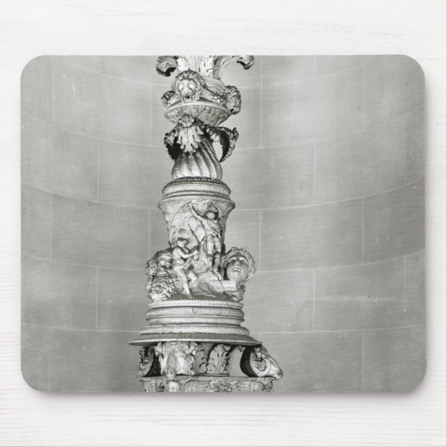 Tapis De Souris Candélabres conçus par Piranesi sur la base (Devant)