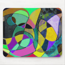 Candlelight Abstract Mousepad 1