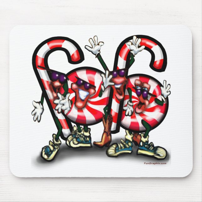 Tapis De Souris Candy Cane Gang (Devant)