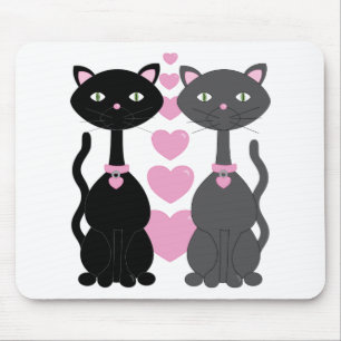Tapis De Souris Candy Kitty en amour
