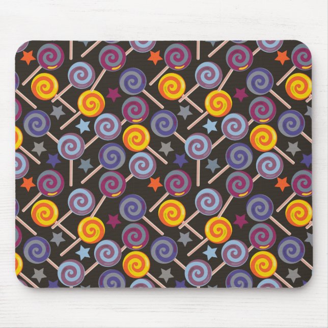 Tapis De Souris Candy pattern | Lollies 1lipop (Devant)