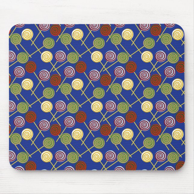 Tapis De Souris Candy pattern | Lollies 2 (Devant)