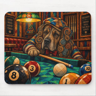 Tapis De Souris Cane Corso, Mosaïque Géométrique