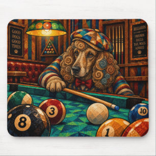 Tapis De Souris Caniche, Mosaïque Géométrique