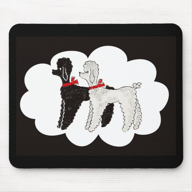 Tapis De Souris Caniches R dedans (Devant)
