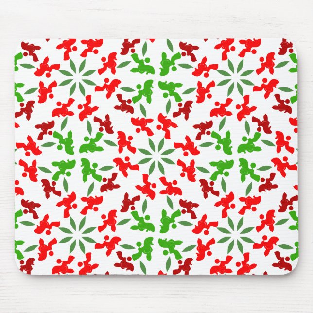 Tapis De Souris Canicules de Noël (Devant)