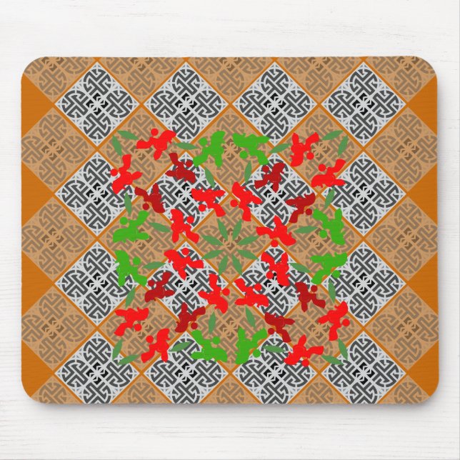 Tapis De Souris Canicules de Noël (Devant)