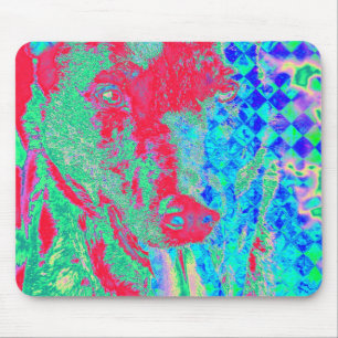 Tapis De Souris Canine colorée
