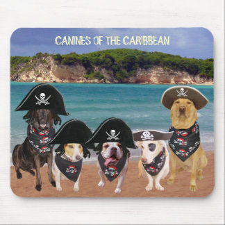 TAPIS DE SOURIS CANINES DES CARAÏBE