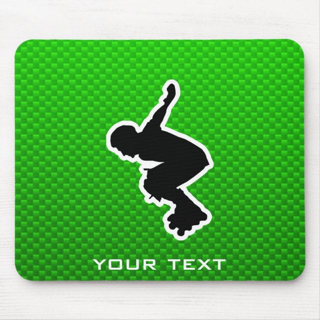 Tapis De Souris Cannette de fil de roller (Devant)