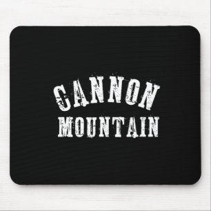 Tapis De Souris Cannon Mountain Rustique Artisan Grungy Audacieux 