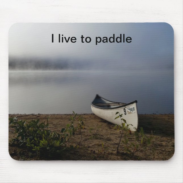 Tapis De Souris Canoë du lac Misty (Devant)