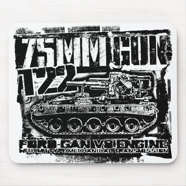 Tapis De Souris Canon 75mm T22 Souris Pad Mousepad (Devant)