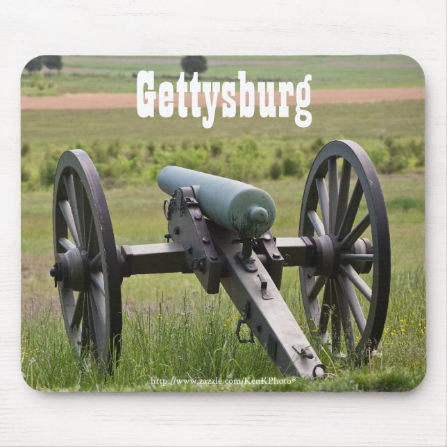 Tapis De Souris Canon Mousepad de Gettysburg (Devant)