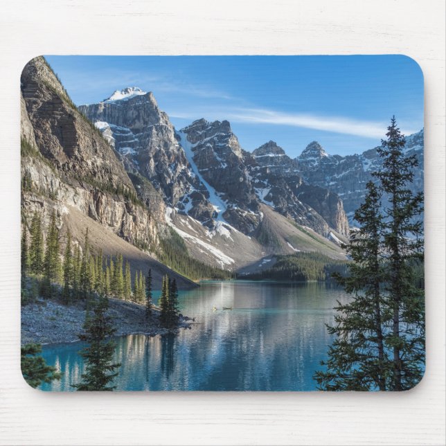 Tapis De Souris Canot sur le lac Moraine (Devant)