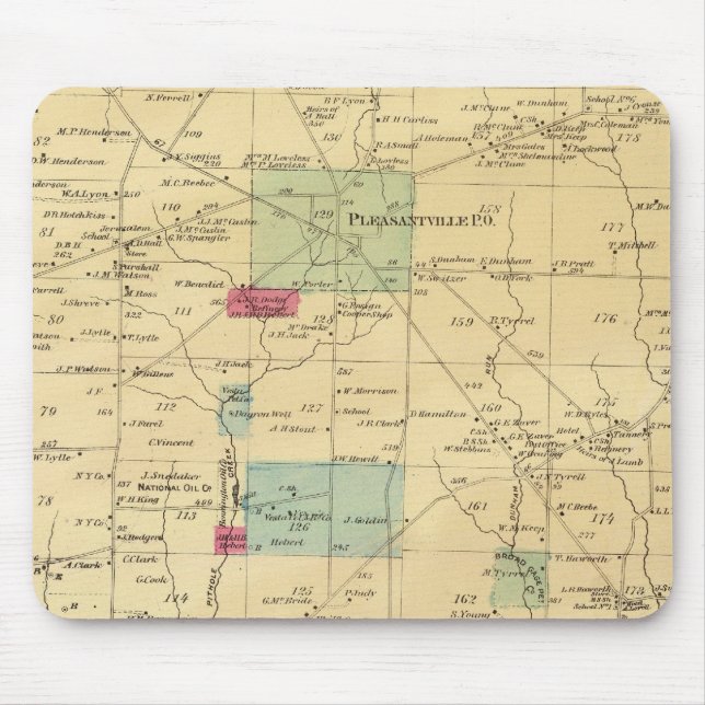 Tapis De Souris Canton d'Allegheny (Devant)