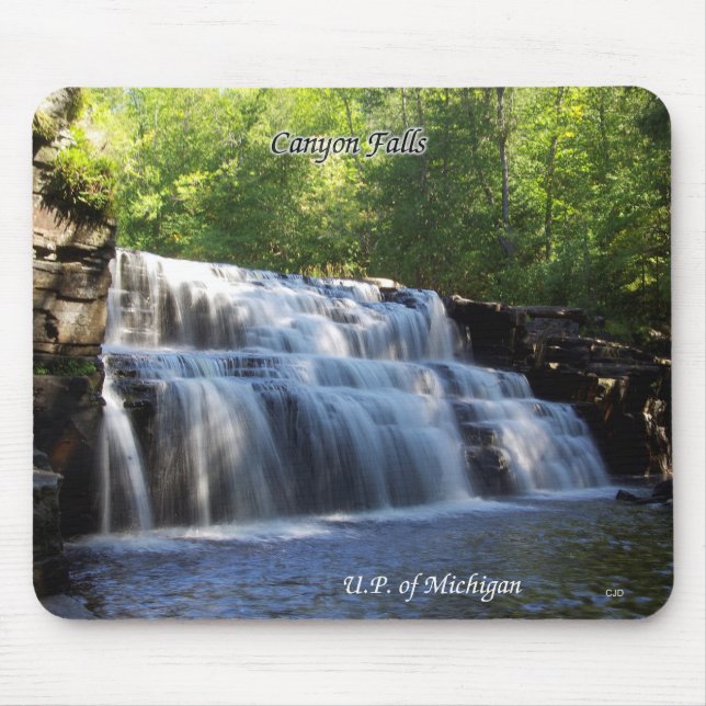 Tapis De Souris Canyon Falls mousepad (Devant)