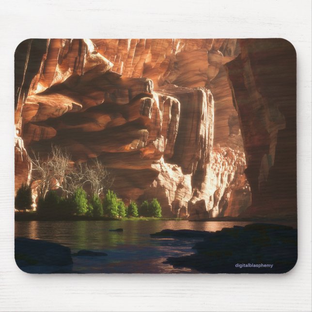 Tapis De Souris Canyon Peint (Devant)