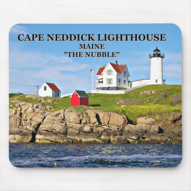 Tapis De Souris Cape Neddick Light "the Nubble", Maine mousepad (Devant)
