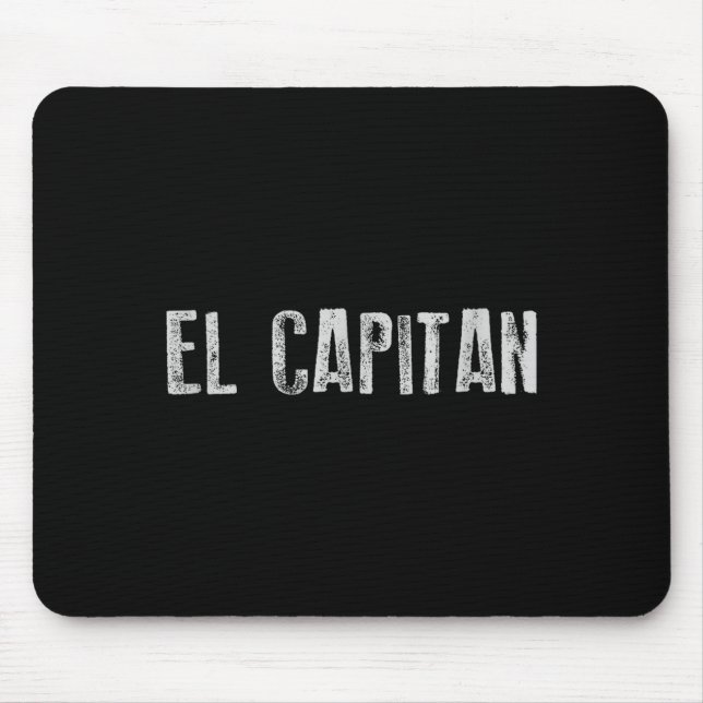 Tapis De Souris Capitaine de bateau El Catan (Devant)