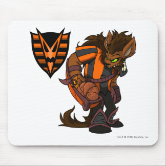Tapis De Souris Capitaine hanté 1 d'équipe en bois